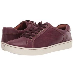 Born Leather Womens Oxford lace up size 9M Burgundy
